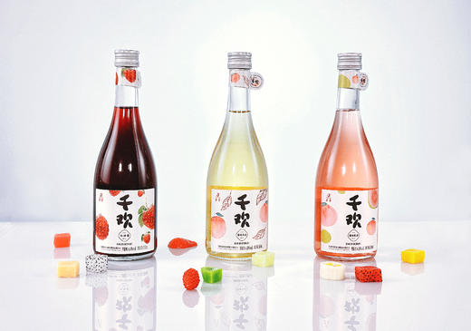 【甘肃农垦】莫高千欢果酒 红树莓味&蜜桃芭味&蜜桃乌龙味 500ml*6 商品图9