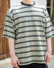 W522812358条纹短袖T恤 商品缩略图1