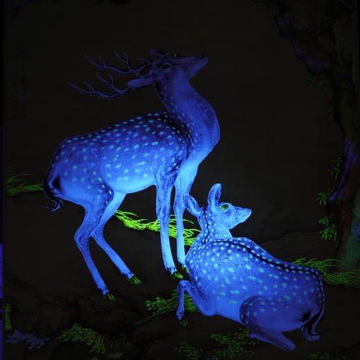 《皇家吉祥名画》福禄寿喜・炫彩钞艺版 荣宝斋·荣宝燕泰出品 钞券纸复刻 炫彩防伪 商品图8