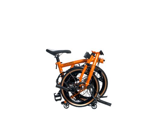 UPLAND S7三折叠城市通勤 入门舒适型自行车9速16寸 12.5kg 商品图7