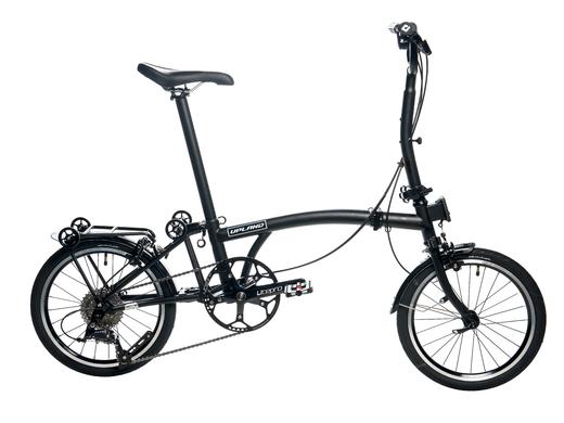 UPLAND S7PRO进阶拓展型三折叠城市通勤自行车9速变速16寸 12.5kg 商品图0