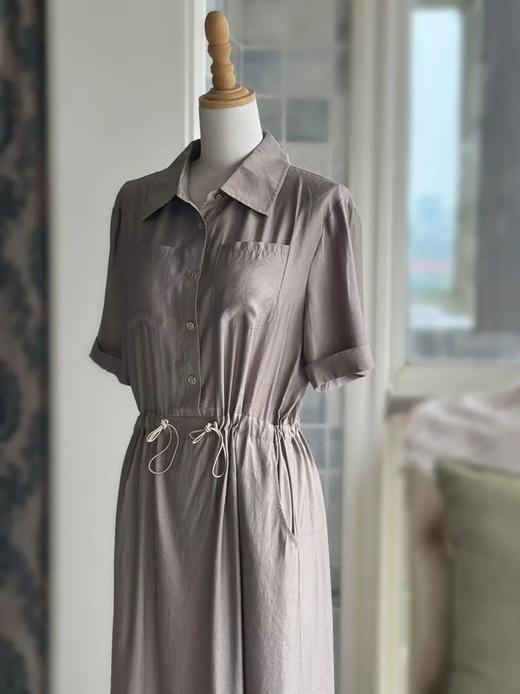 26年年初福利2~7折！工装风人棉衬衫裙 商品图2