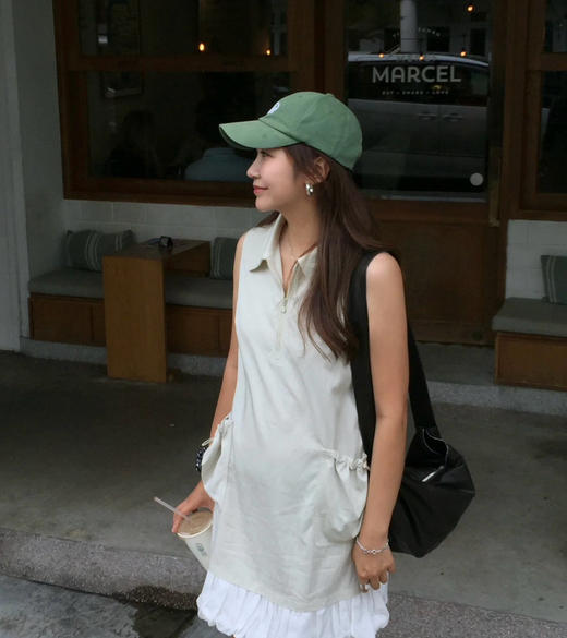 Selfwho25新款拼接蓬松泡泡背心裙070302 商品图13