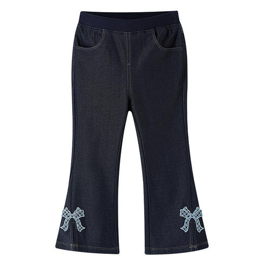 【实体店同款】女童全腰针织长裤秋季新款安奈儿童装XG536140 商品图6