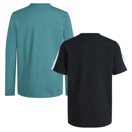 Adidas阿迪达斯男孩运动T短袖+长袖2件套只要￥245直邮到手 商品图9