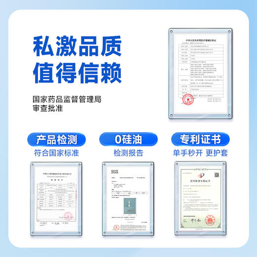 SIKI私激随机8盒不重复  SIKI私激超薄 玻尿酸避孕套水润易清洗-- 商品图3