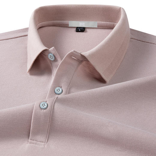 圣得西男士短袖休闲polo衫2025年夏季新款商务百搭立领短袖衬衫 商品图5