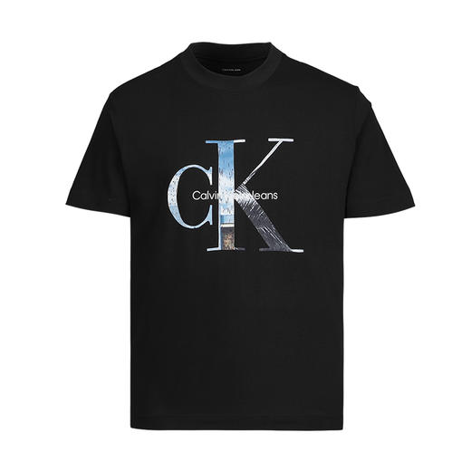 【特惠秒】Clavin Klein 男士宽松款印花logo全棉休闲短袖T恤12379 商品图8