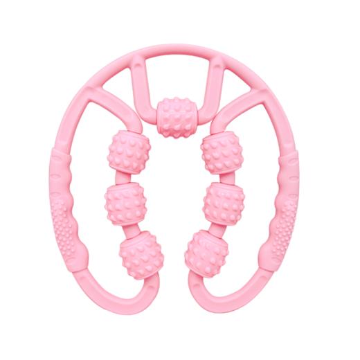 凯速小腿部多功能按摩器肌肉辅助放松滚轮轴EA11粉色【XPTX】 商品图1