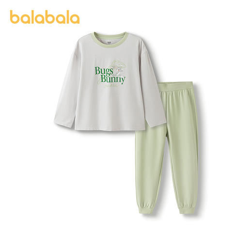 【兔八哥IP】巴拉巴拉儿童睡衣套装秋新品男童家居服抗菌 商品图4