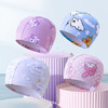 儿童泳帽库洛米布帽宝宝游泳弹力印花帽子女童小学生游泳馆装备 商品缩略图1