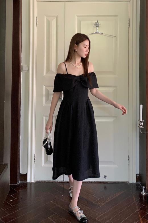 ELLA JADE 优雅气质蝴蝶结连衣裙 20862 商品图1