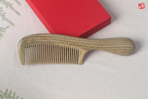 绿檀木梳【檀韵】 商品图2