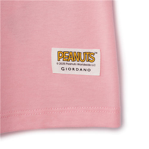 佐丹奴女装【史努比联名款】100%棉舒适透气短袖T恤05395266 商品图6