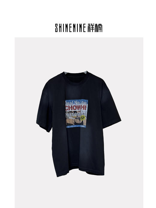 W526012255印花短袖T恤 商品图0