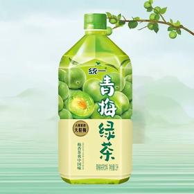 统一青梅绿茶1L/瓶
