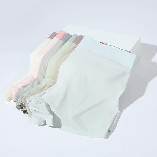 【超值三条装❗冰丝无痕生蚝内裤】天然植物纤维更柔软，全身透气孔不闷热，薄感如冰自带凉感，生蚝底档滋养呵护，真按摩颗粒男性物理养护10A抗jun生蚝健康平角裤QQ 商品图2