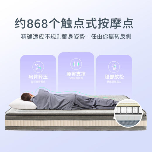 雅芳婷床垫家居床上用品睡姿年华床垫LK059 商品图4