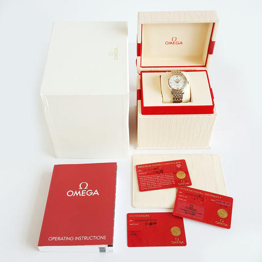 【95新】OMEGA 欧米茄碟飞系列424.20.33.20.55.001天文台认证同轴自动机械机芯33MM（女款）日期显示 230625TB01 商品图1