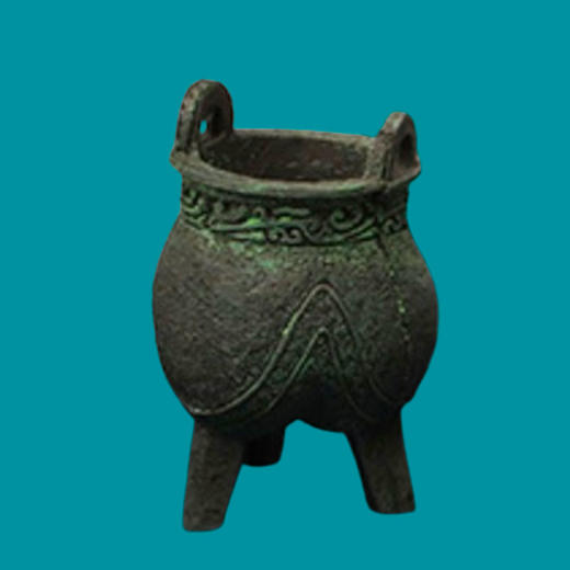 【青铜器文物摆件·树脂材质】后母戊鼎四羊方尊手办摆件 商品图4
