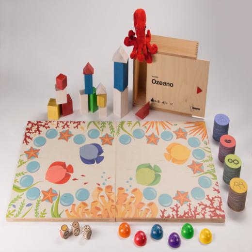 儿童玩具德国原装进口Dusyma章鱼爬爬乐4岁+益智早教游戏 商品图0