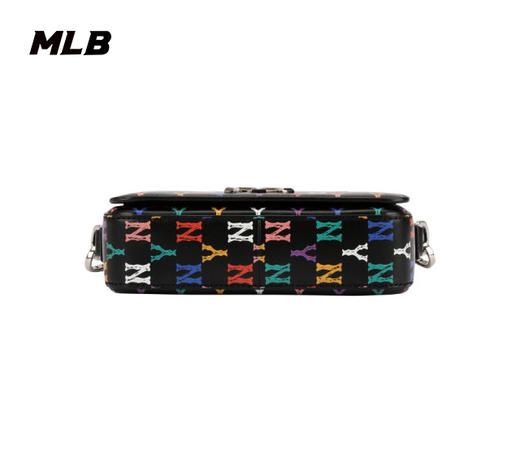 【F断码包】【微瑕，如无货做退款处理】MLB彩虹涂鸦单肩斜挎包32BGPC111 商品图4