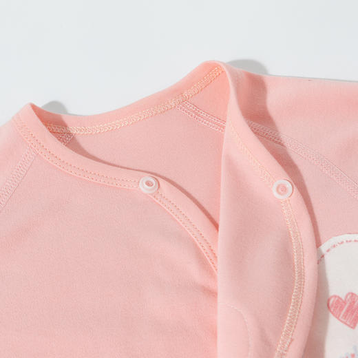 ZB3EL003贝贝怡新生婴儿连体衣春秋季保暖宝宝春装哈衣爬服睡衣衣服 商品图3