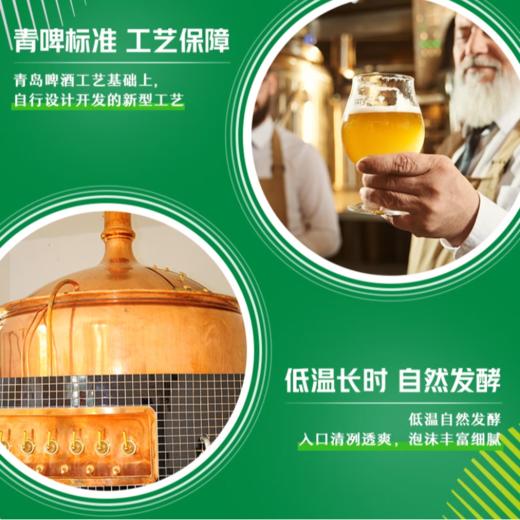 崂山啤酒清爽8度500ml*6罐 商品图2