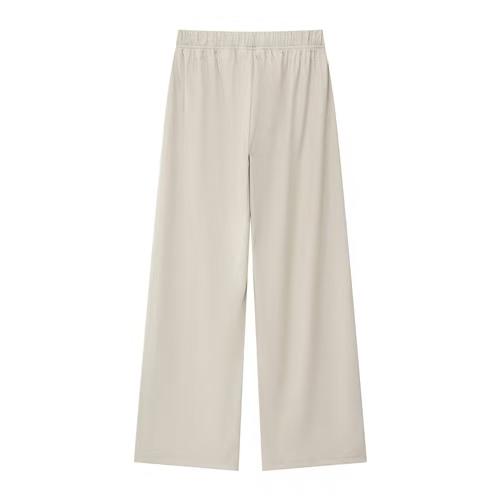 佐丹奴女装SS25商场同款G-motion凉感防紫外线松紧腰高弹宽松休闲裤05415403 商品图4