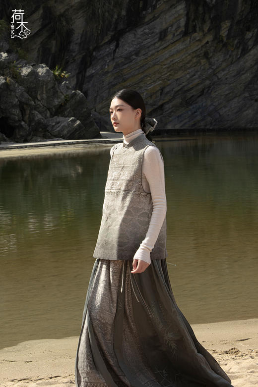 荷木HEMU丨忆良渚·半裙 商品图3