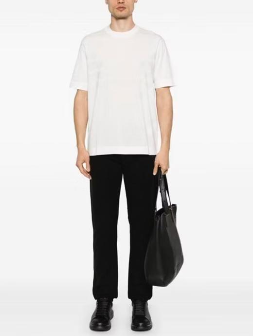 【新品现货到仓特惠秒】Emporio Armani 男士全棉质感飞鹰logo商务休闲短袖T恤12340 商品图6