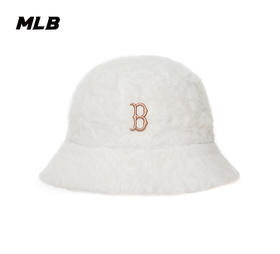 【F断码帽】【微瑕，如无货做退款处理】MLB秋冬新款毛绒保暖百搭盆帽渔夫帽潮3AHT00536