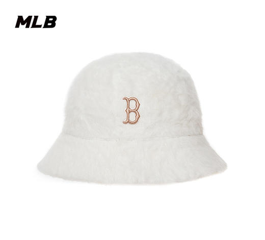 【F断码帽】【微瑕，如无货做退款处理】MLB秋冬新款毛绒保暖百搭盆帽渔夫帽潮3AHT00536 商品图0