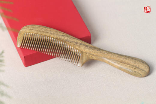 绿檀木梳【丝语】 商品图0