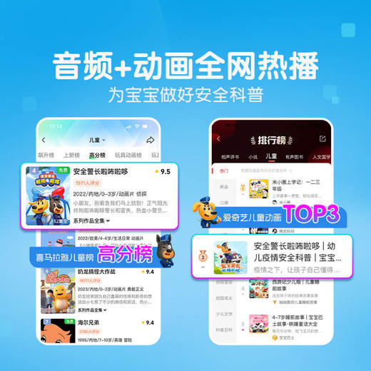 啦咘啦哆安全系列 啦咘啦哆警长/杜兵警员/小蝶警员毛绒公仔 安全有声故事卡 商品图3