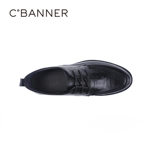 千百度秋季轻韧牛皮革鞋面百搭经典男鞋A25462301 商品图2