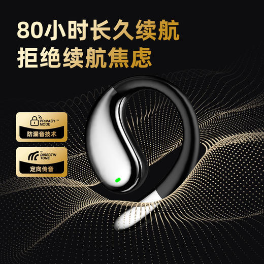 【新款蓝牙耳机】高音质挂耳式 不入耳无线运动定制 AI智能翻译耳机降噪  商品图1
