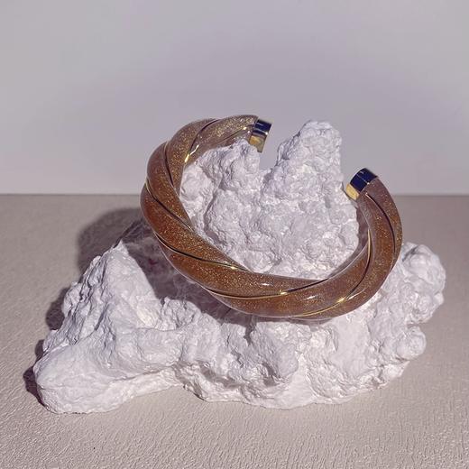 北京仓｜Aurélie Bidermann-Diana-金棕色 藤蔓 手镯［法国设计师］ 商品图3