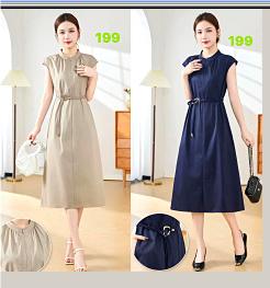 54X190时尚连衣裙 商品图3