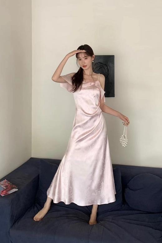 SIA SAYLOR 纯欲垂感吊带连衣裙 20884 商品图3