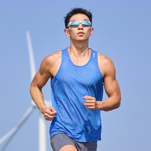 多威跑步背心男夏季新款专业运动背心透气无袖T恤2152001 商品图9