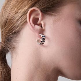 订购6周到｜Joidart-AUBE-银色 彩色珐琅 耳环［西班牙设计师］