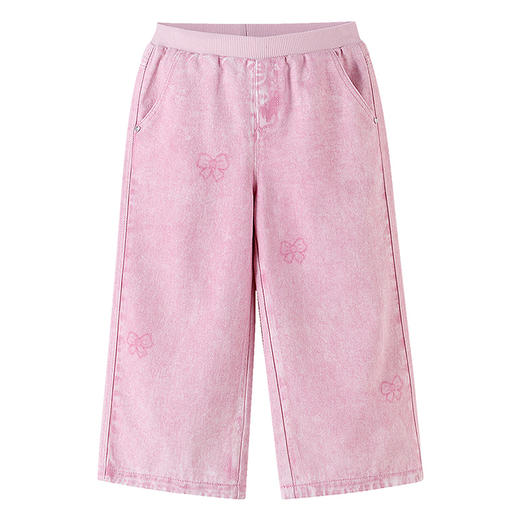 【实体店同款】女童全腰长裤秋季新款安奈儿童装XG536136 商品图8