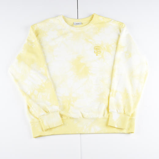 【XS/XL断码服】【微瑕，如无货做退款处理】MLB圆领扎染彩色印花长袖卫衣3AMTS0221 商品图0