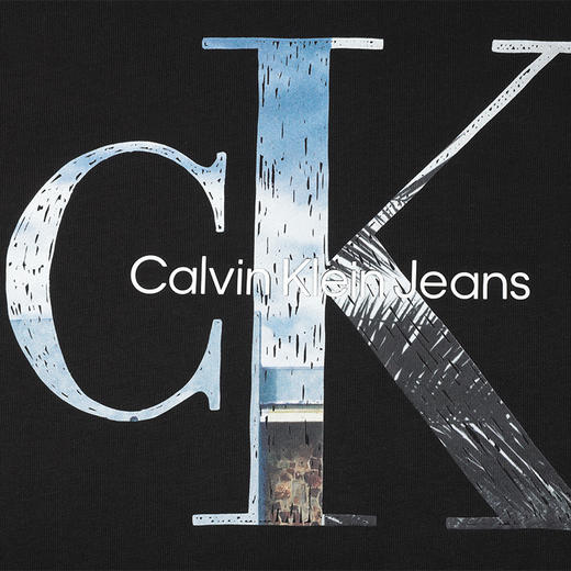 【特惠秒】Clavin Klein 男士宽松款印花logo全棉休闲短袖T恤12379 商品图11