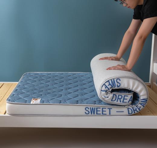 GRACE SPACE格调空间 加厚天然乳胶记忆海绵立体床垫 商品图5