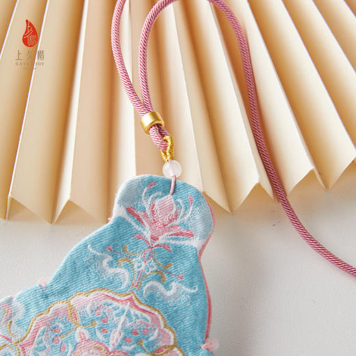 SAINTJOY/上久楷礼盒  清荷静涟  宋锦香囊SPS24J09 真丝眼罩SPS24W05 商品图12