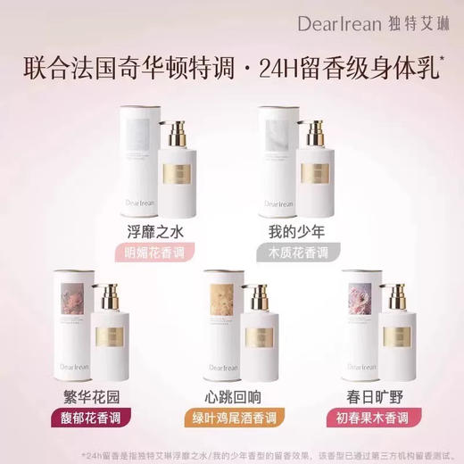 独特艾琳香氛身体乳250ml 商品图8