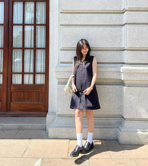 CO*S夏季V领棉质无袖背心裙070303 商品图10