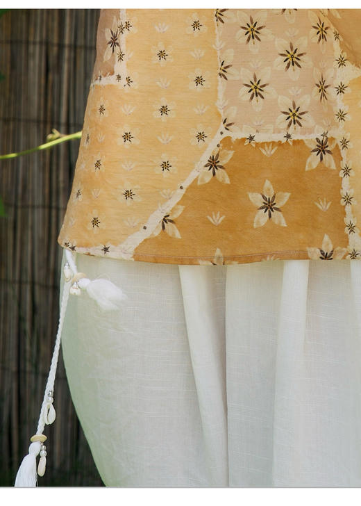 【门店同款】ENJOY夏季“假日漫寻”松弛流苏阔腿裤 163693438 商品图4